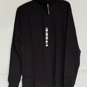 Croft & Barrow Women's Black Turtleneck Sweater LARGE